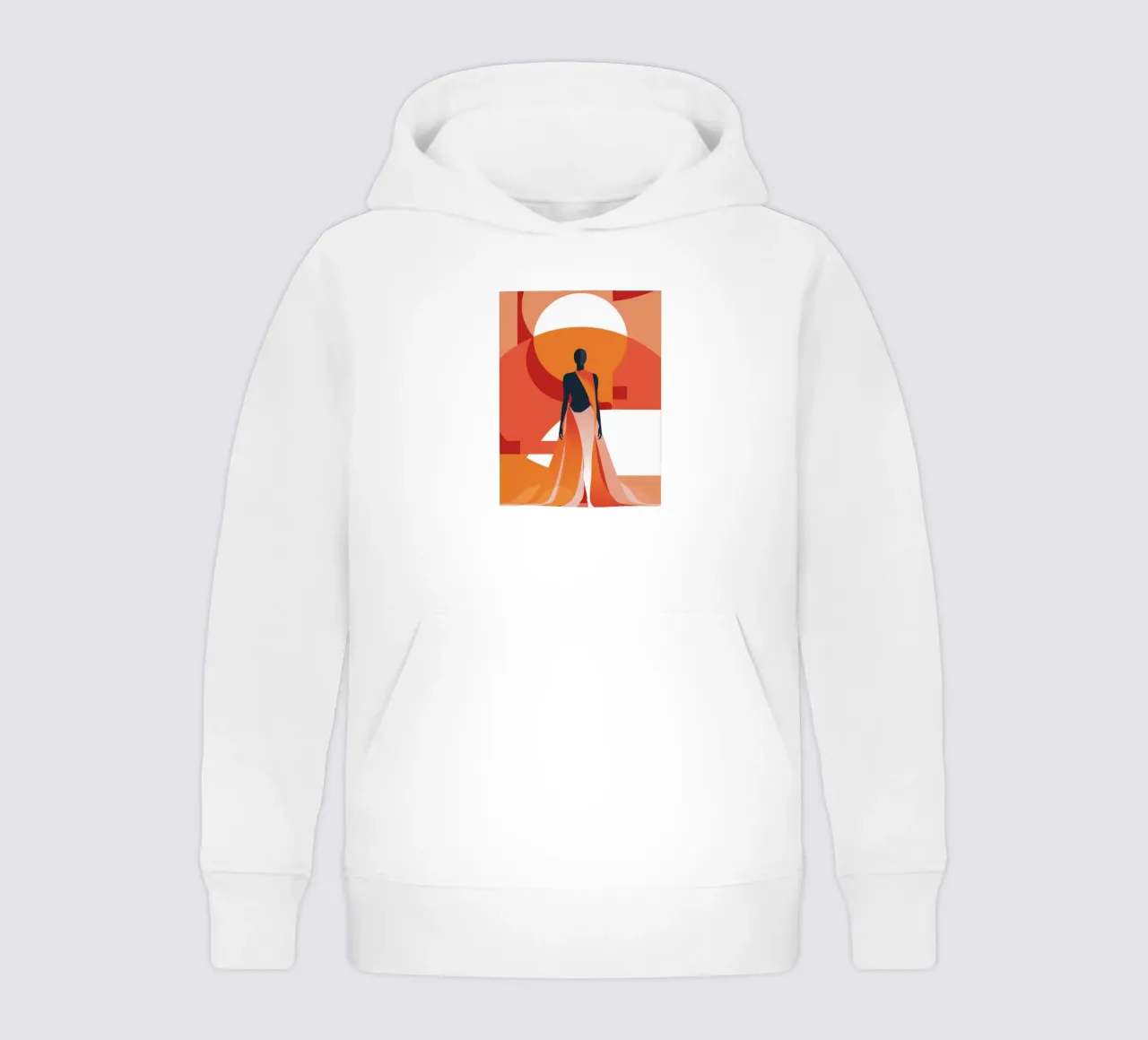 Silhouette solare Serenity felpa bambino con cappuccio da Monuments Fire