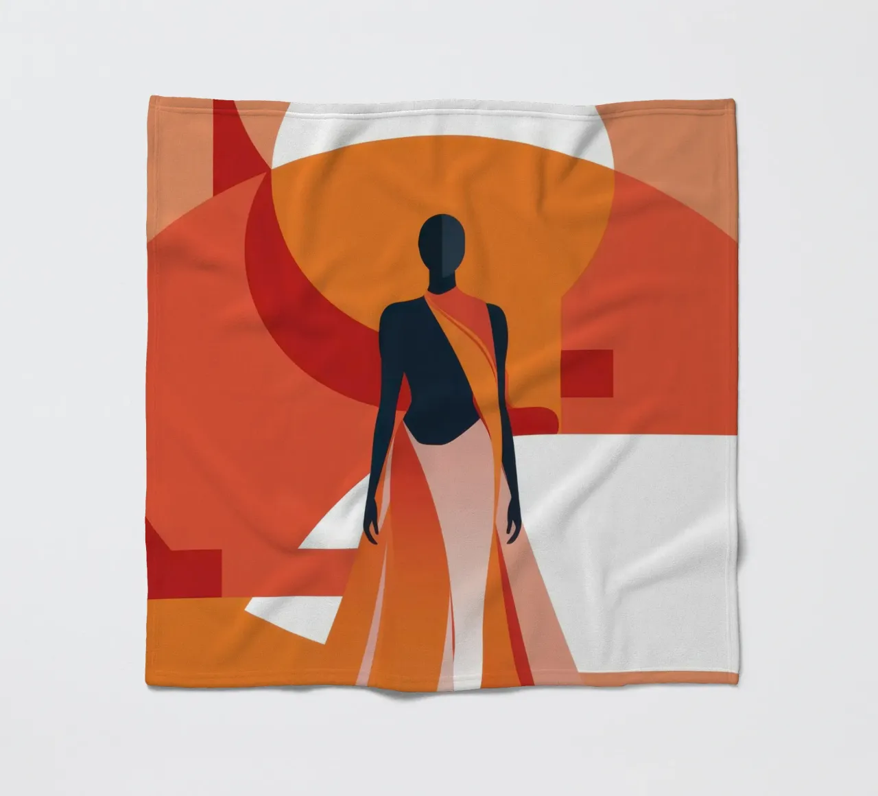 Silhouette solare Serenity coperta in pile da Monuments Fire