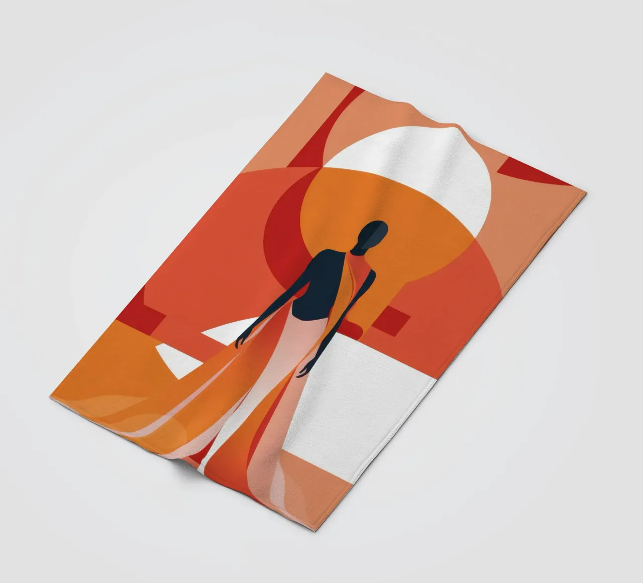 Silhouette solare Serenity coperta in pile da Monuments Fire