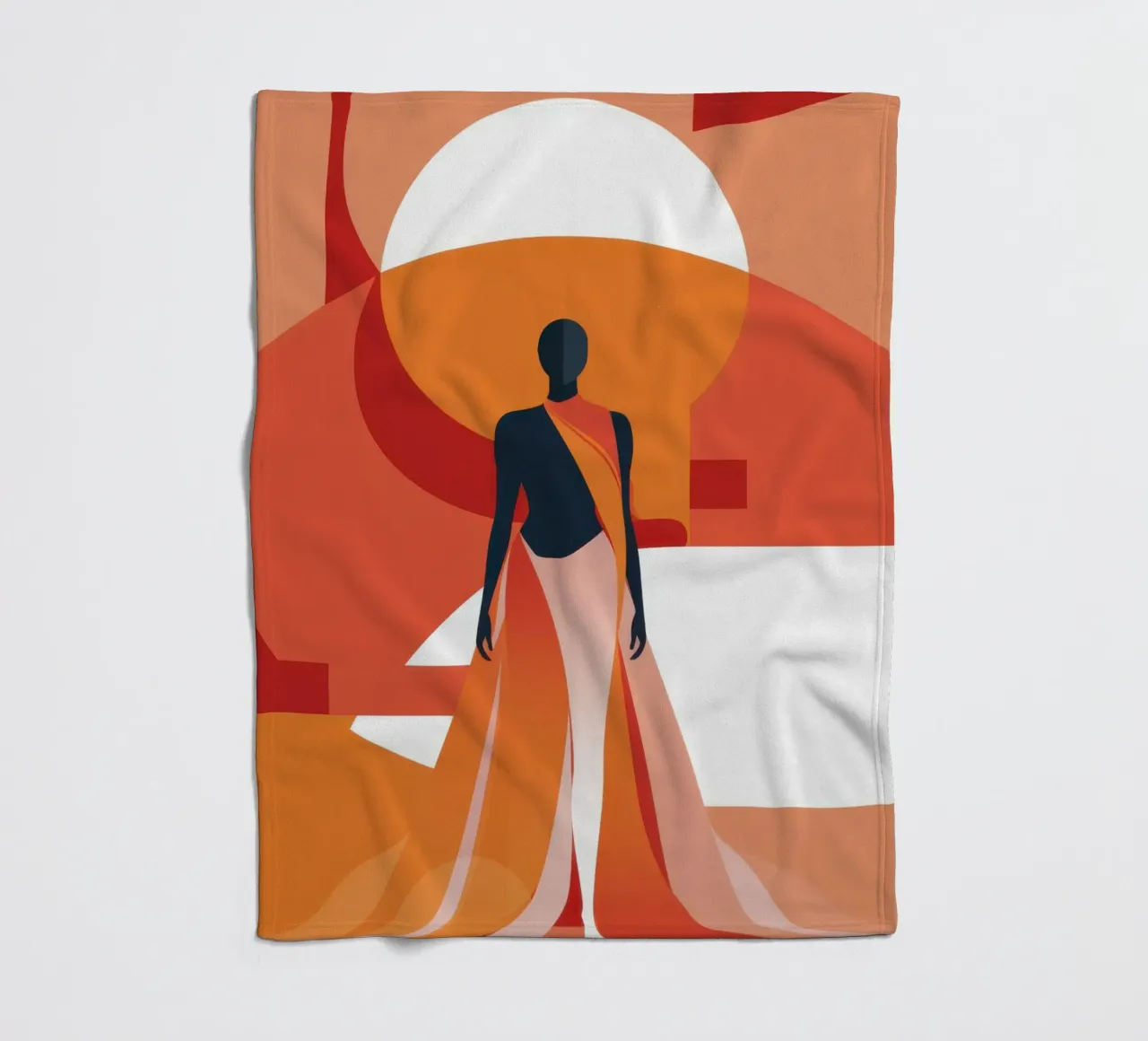 Silhouette solare Serenity coperta in pile da Monuments Fire