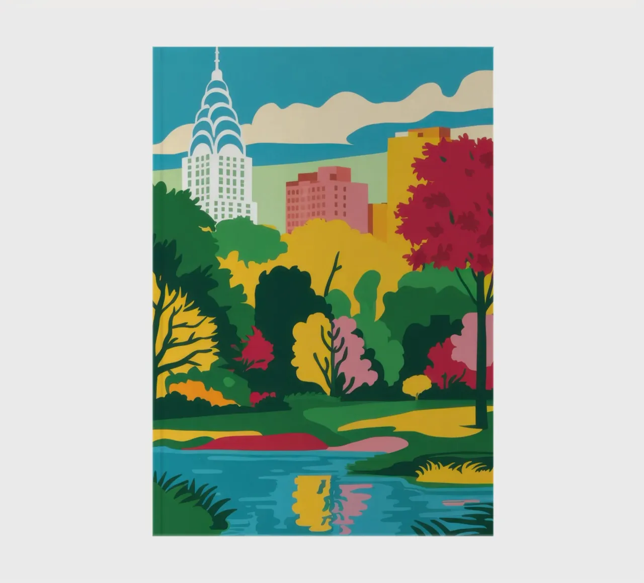 Autumn in New York notebook by Reds Jays