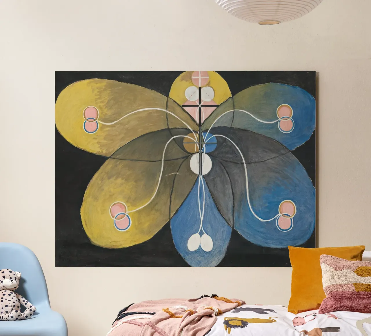 HaK077 Hilma Af Klint alluminio dibond da jay romero