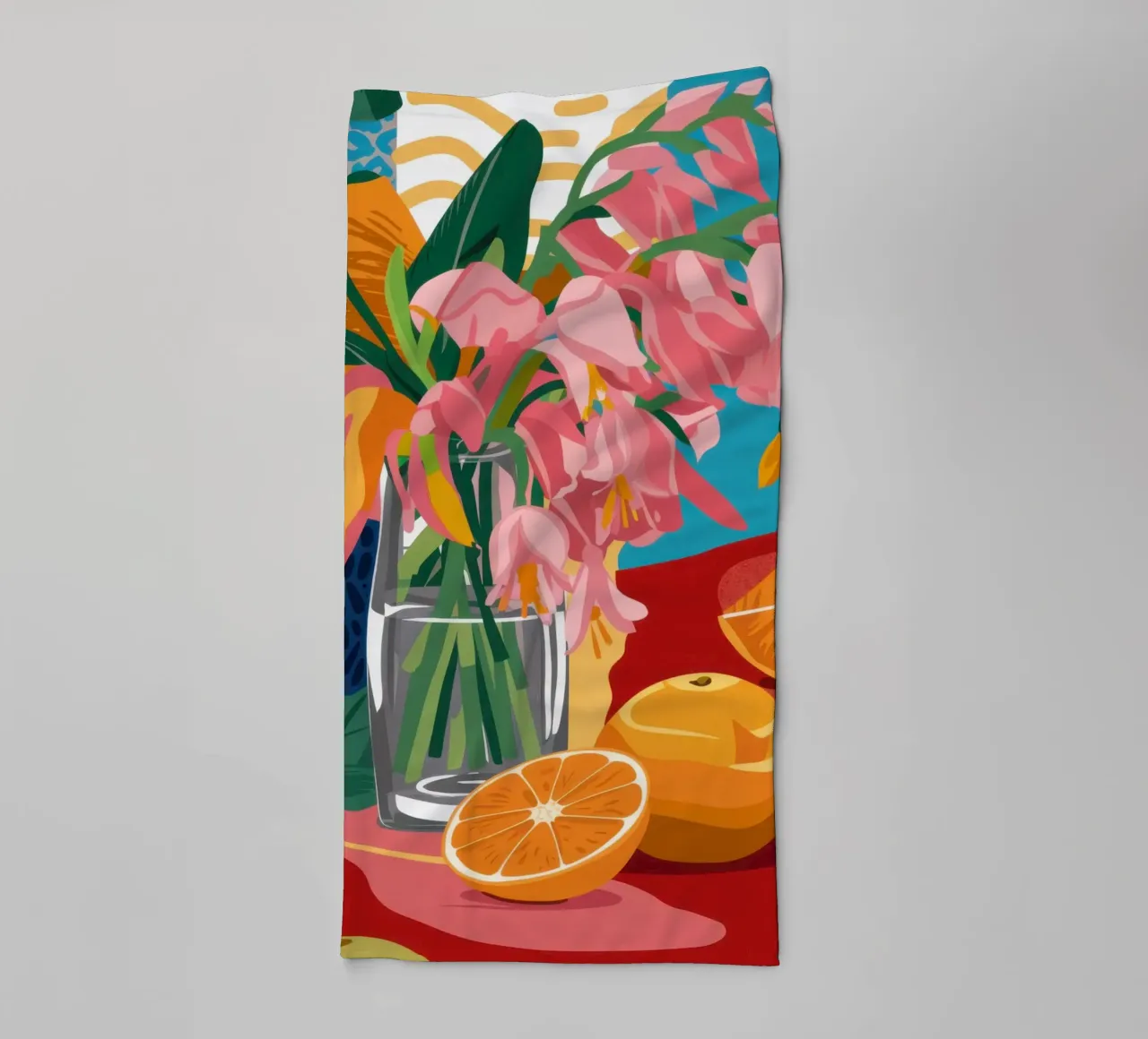 Tulip Citrus Harmony towel by Reds Jays