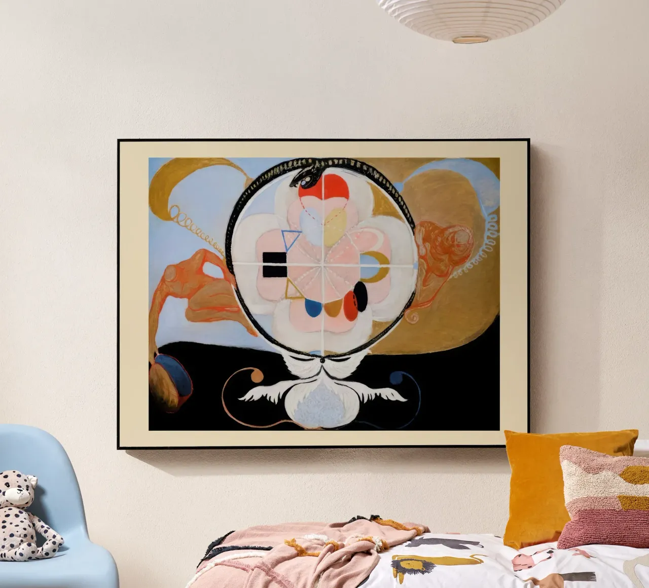 Evoluzione n. 13 di Hilma Af Klint plexiglass da jay romero
