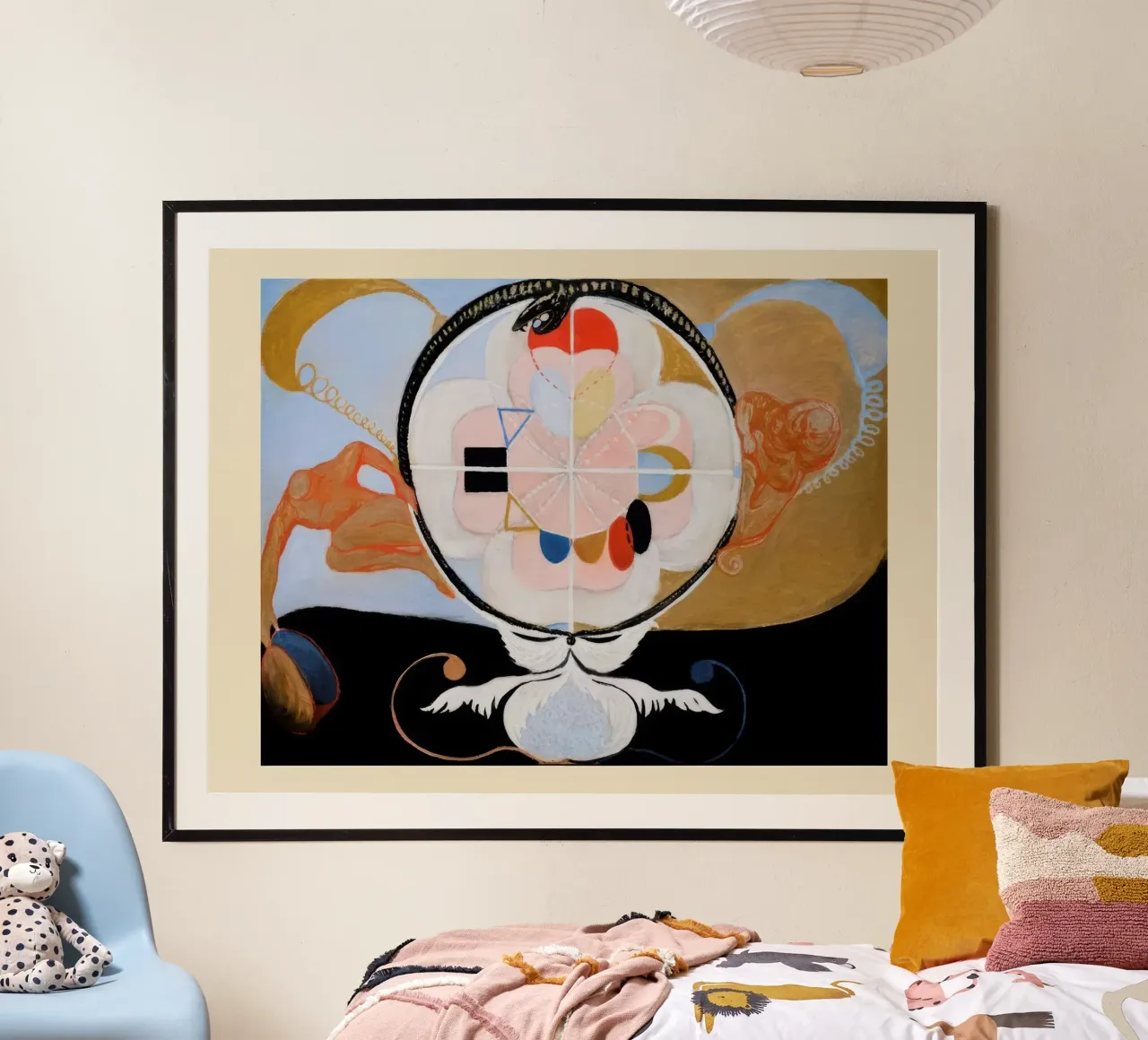 Evoluzione n. 13 di Hilma Af Klint carta hahnemühle da jay romero