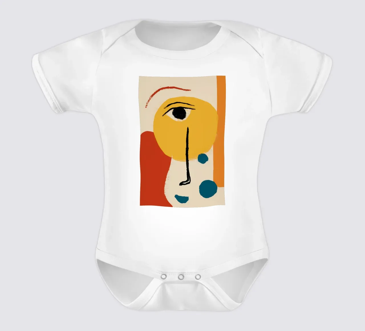 Studio della visuale solare body neonato maniche corte da Reds Jays