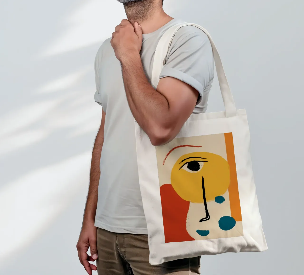 Studio della visuale solare borsa in juta da Reds Jays