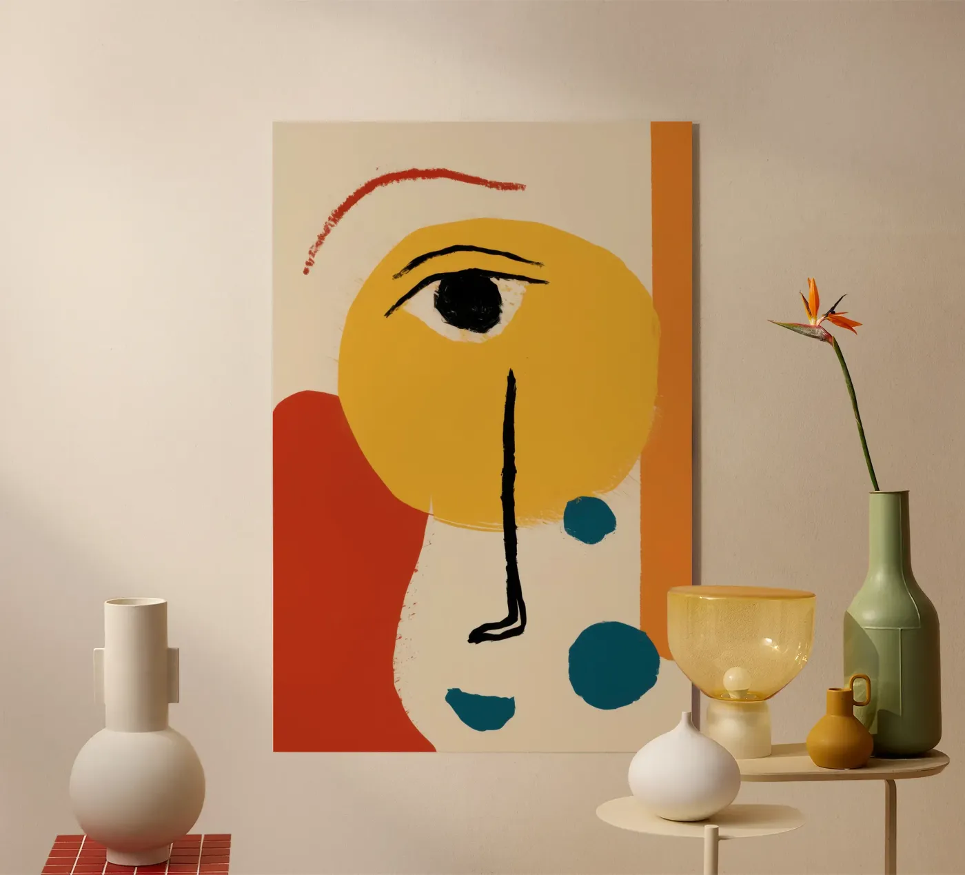 Solar Visage Studie Acryl-Glas von Reds Jays