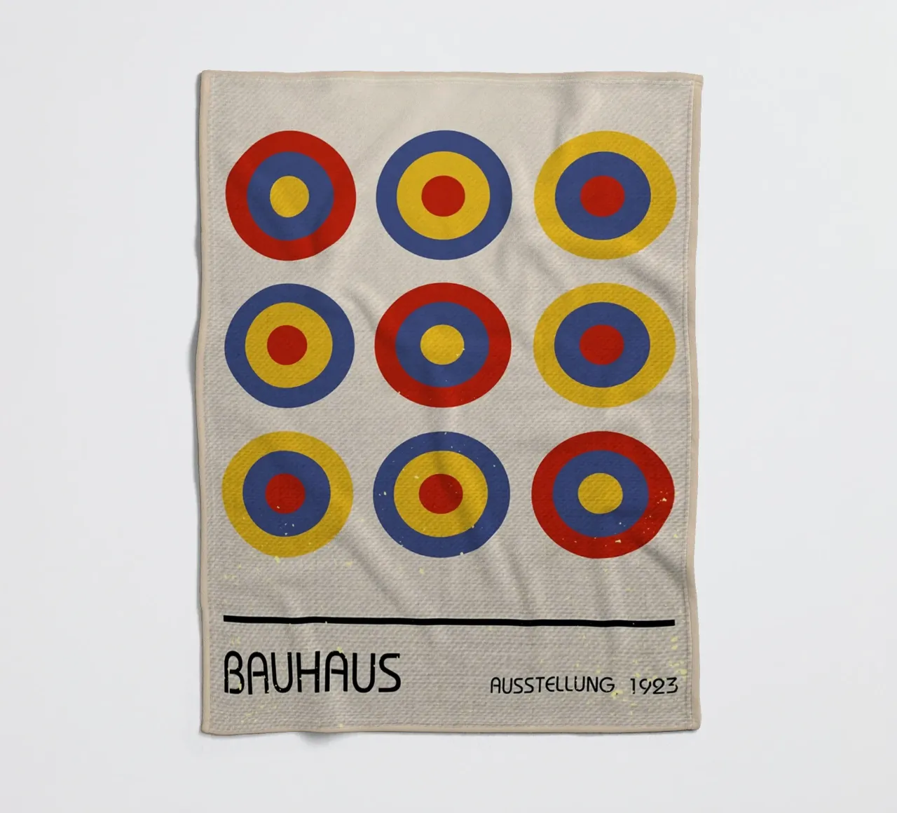 Mostra di design del Circolo Bauhaus 1923 coperta in pile da VintagePoster