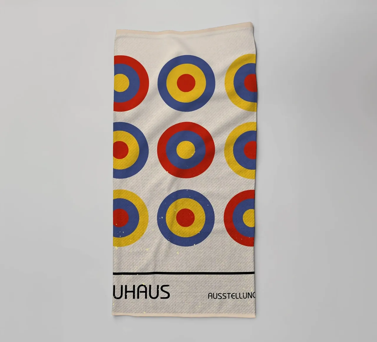 Mostra di design del Circolo Bauhaus 1923 asciugamano da bagno da VintagePoster