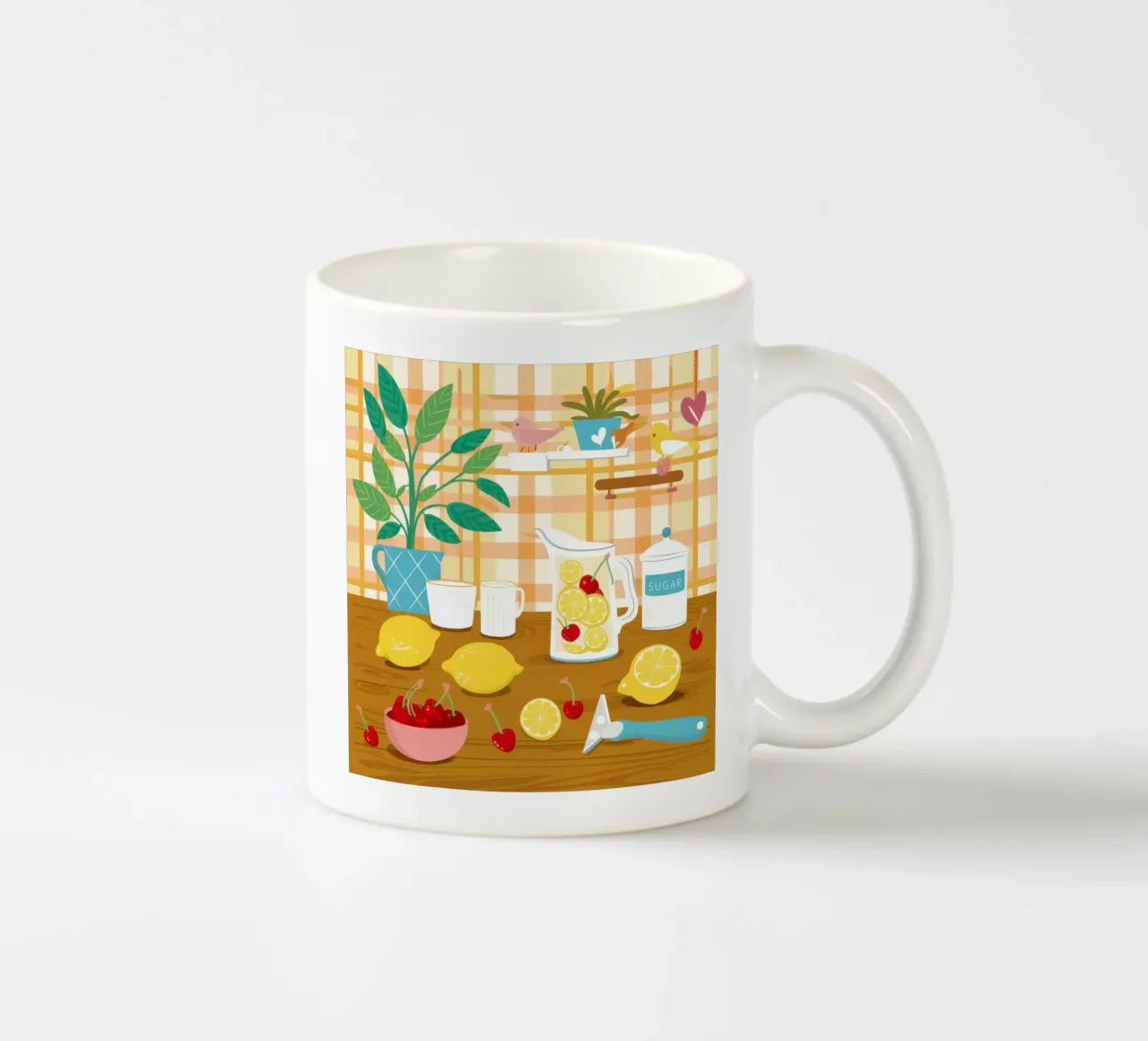 Cucina al limone illuminata dal sole tazza in ceramica da Monuments Fire