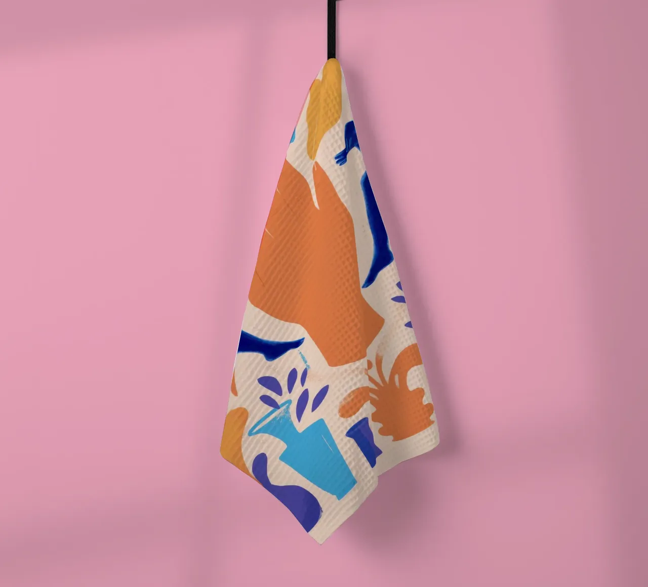 Cerulean Hand Harmony Geschirrtuch von Reds Jays