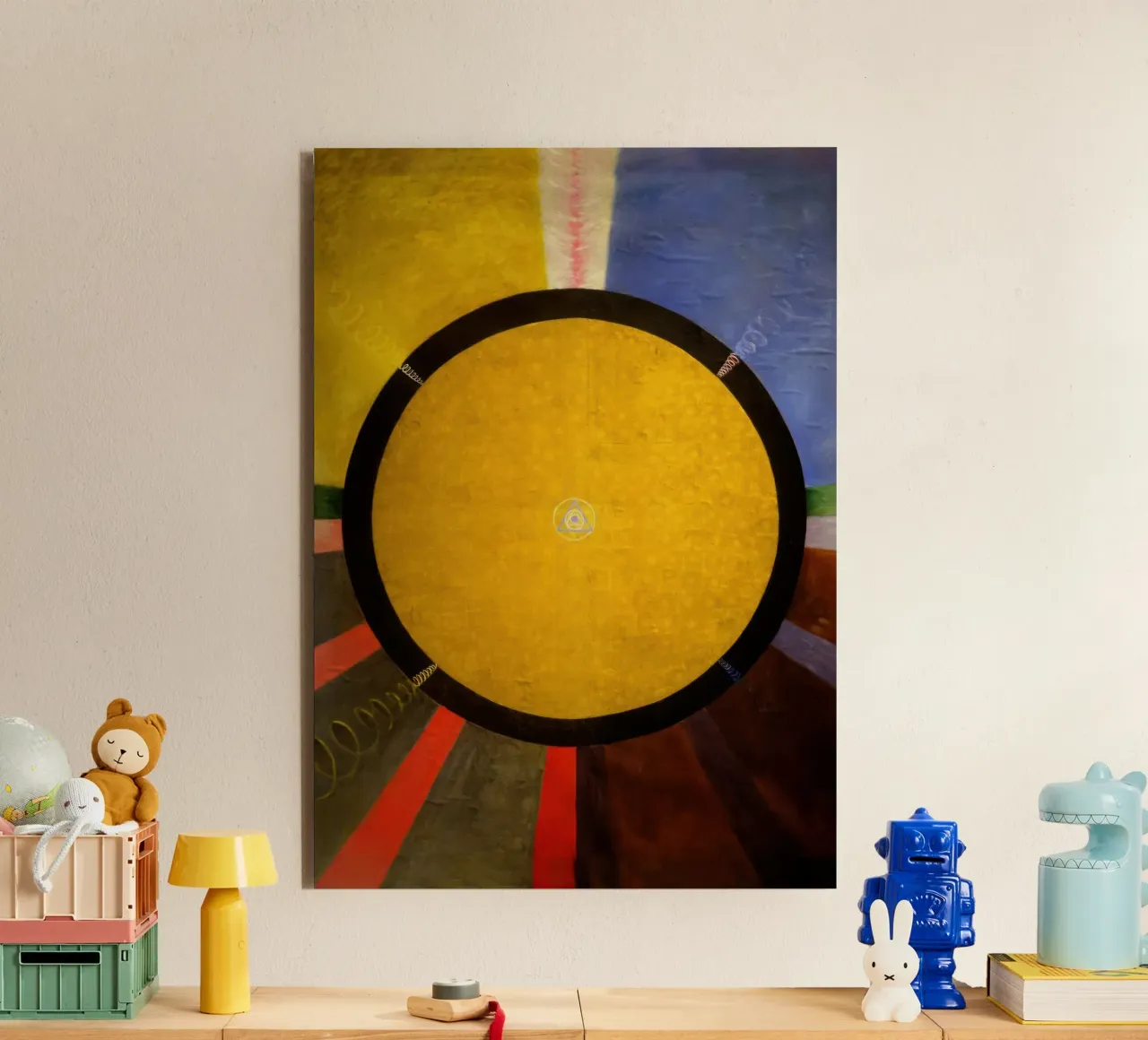 Hilma Af Klint Alterpieces n. 3 alluminio dibond da jay romero