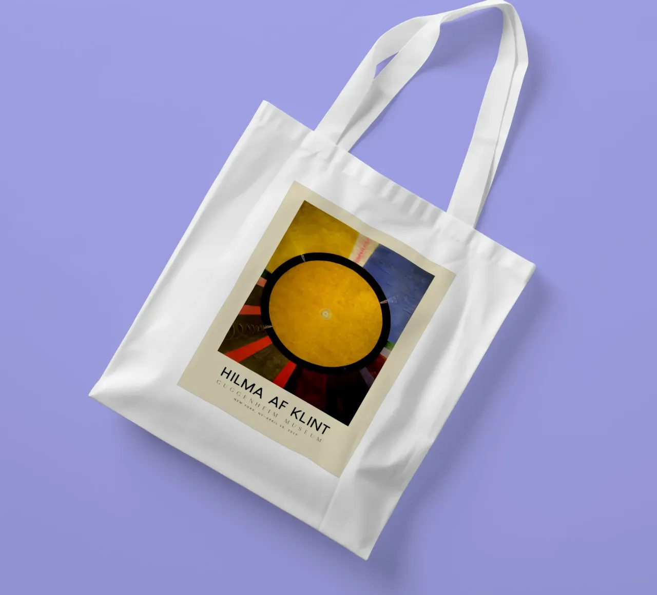 Hilma Af Klint Mostra Alterpiece Nr borsa in juta da jay romero