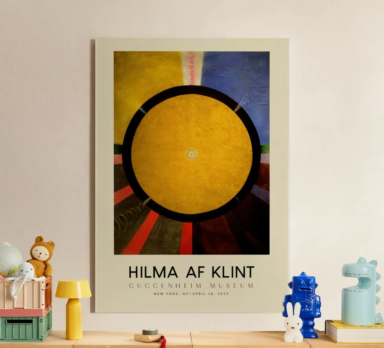 Hilma Af Klint Mostra Alterpiece Nr plexiglass da jay romero