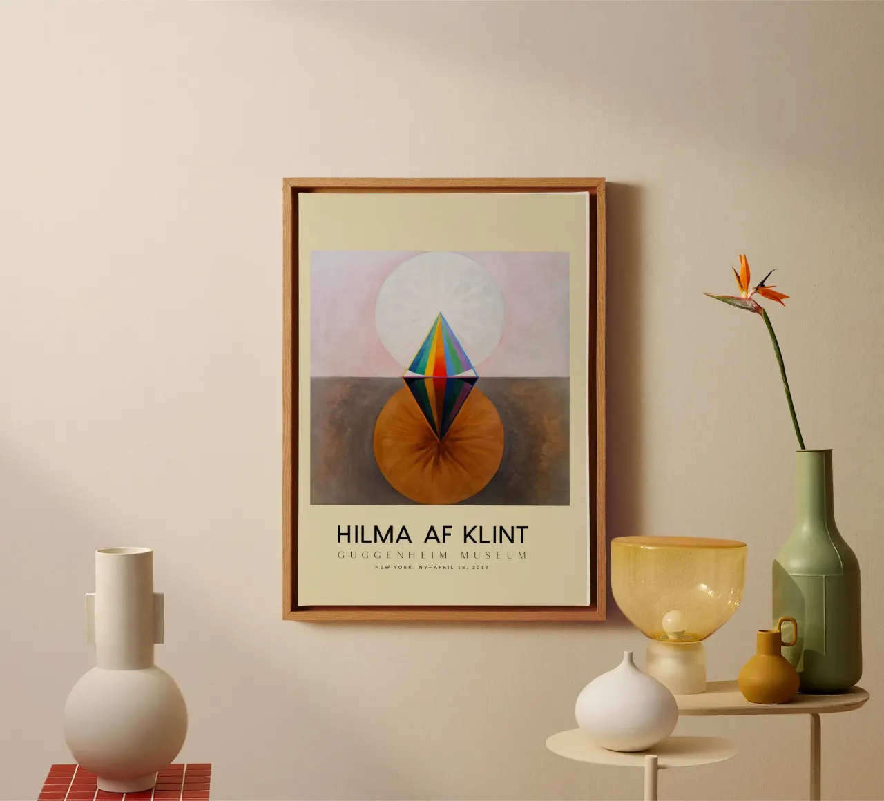 Hilma Af Klint Mostra Il cigno n. 12 tela da jay romero