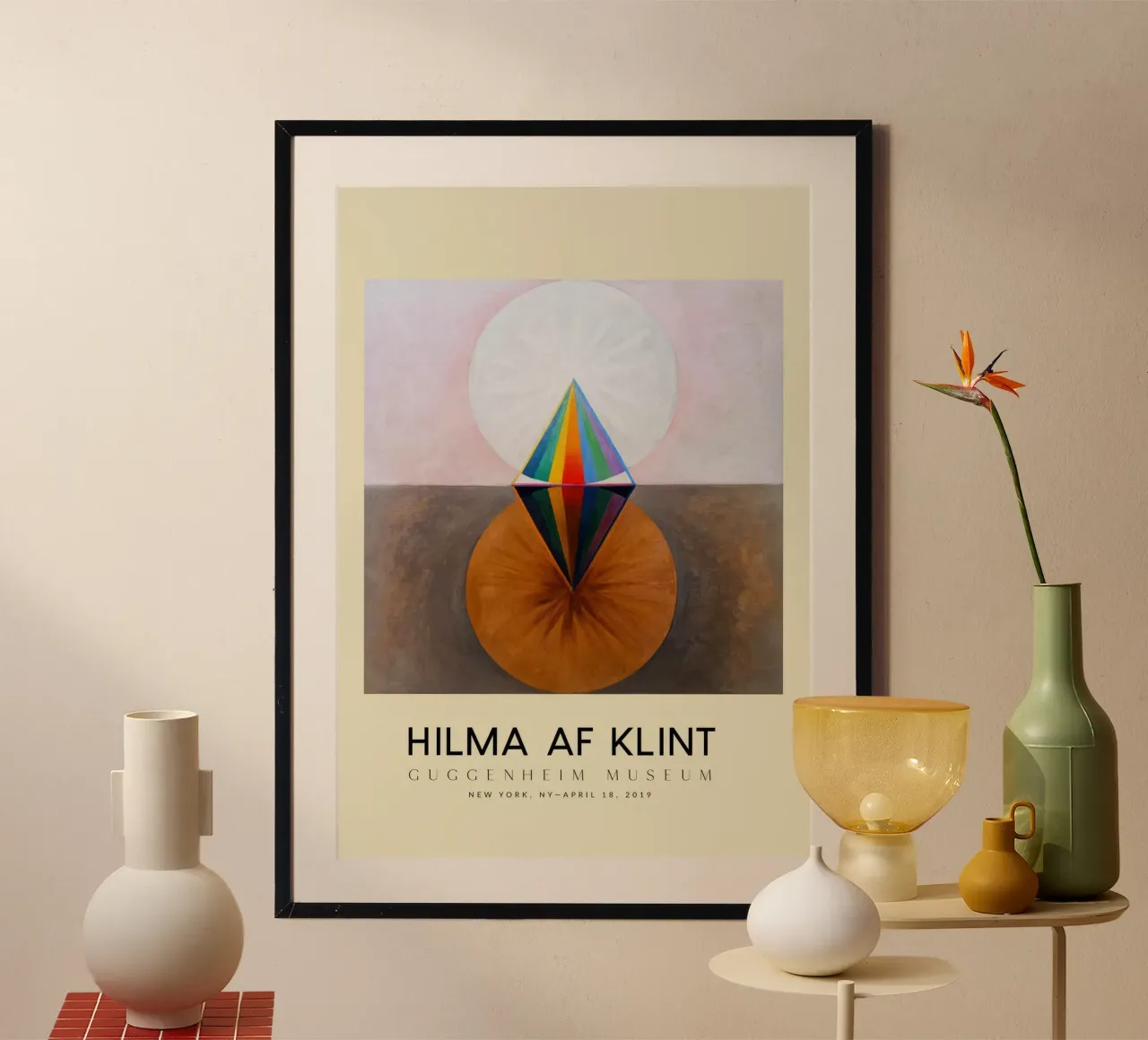 Hilma Af Klint Mostra Il cigno n. 12 carta hahnemühle da jay romero
