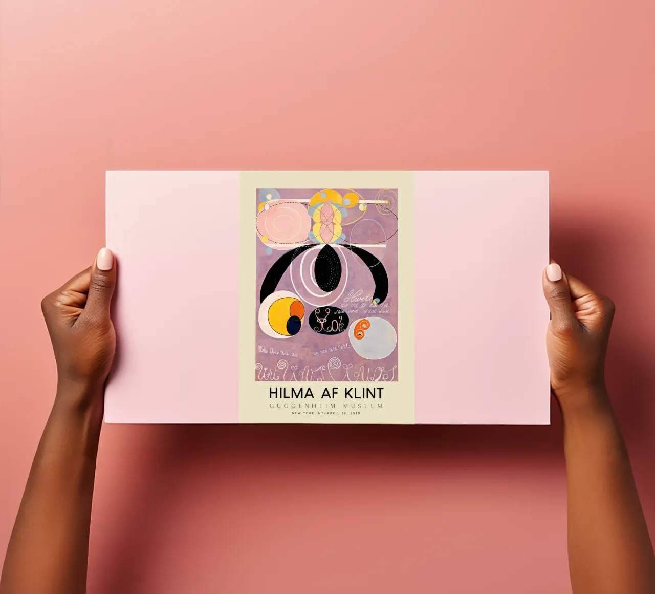 Mostra di Hilma Af Klint I dieci più grandi n. 6 foglio adesivo da jay romero