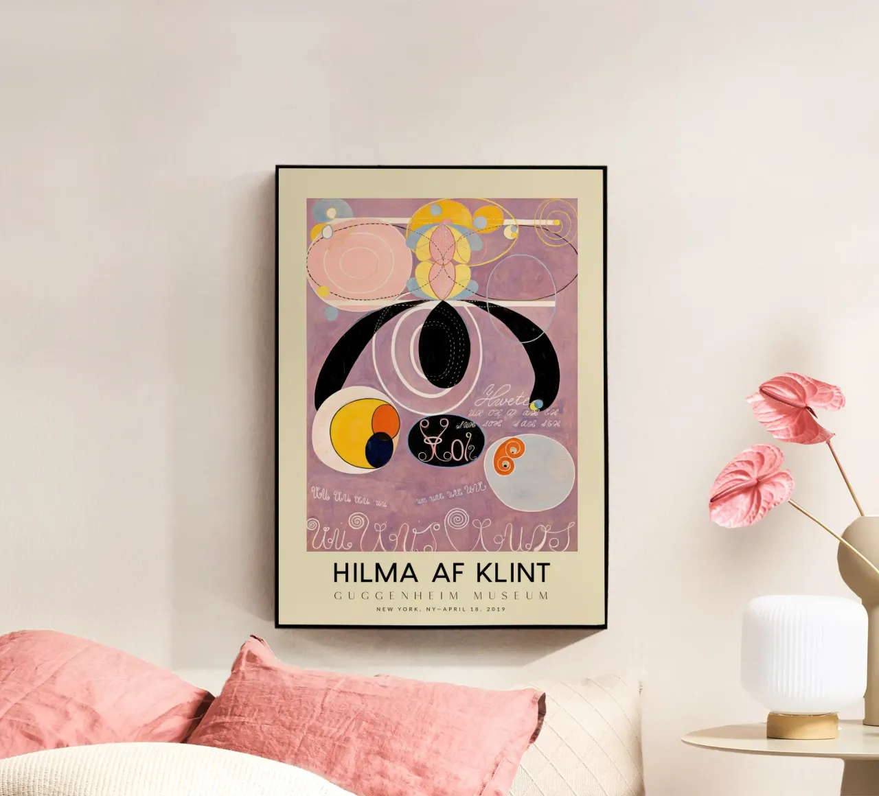 Mostra di Hilma Af Klint I dieci più grandi n. 6 plexiglass da jay romero