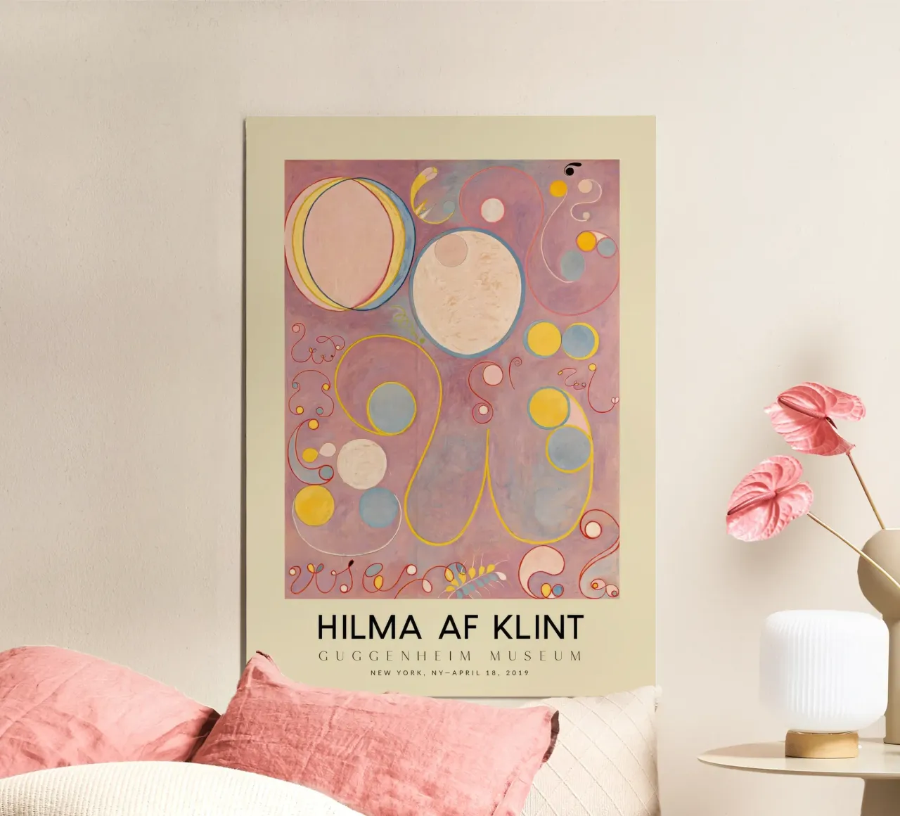 Mostra di Hilma Af Klint I dieci più grandi n. 8 alluminio dibond da jay romero