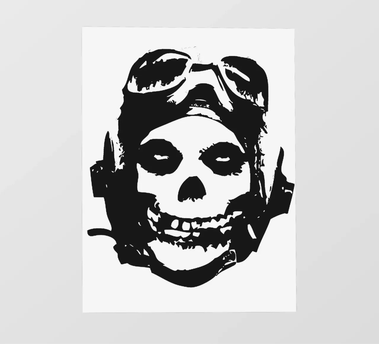 band misfits telo in pvc da vanhesling