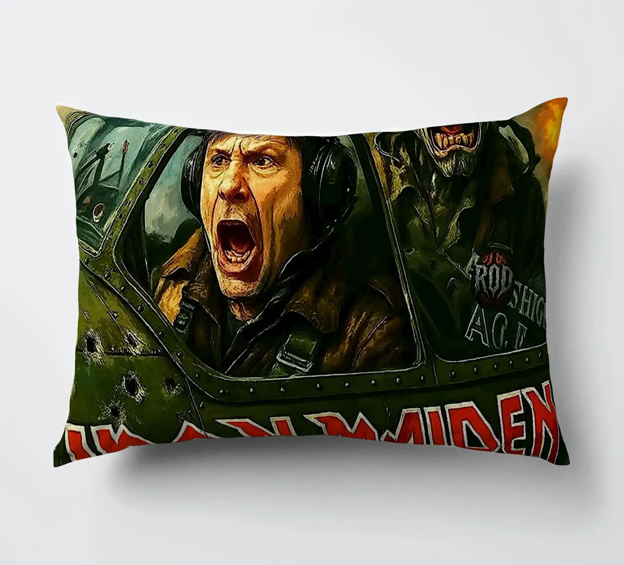 band degli iron maiden cuscino da vanhesling