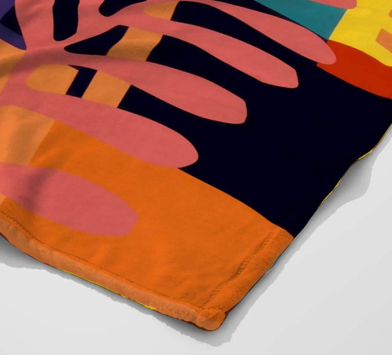 Primäre Blattstruktur Fleecedecke von Reds Jays