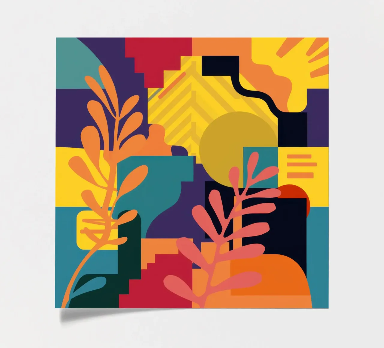 Primary Leaf Structure sticker sheet by Reds Jays