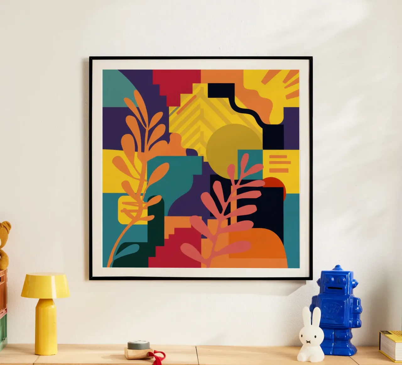 Primary Leaf Structure poster by Reds Jays