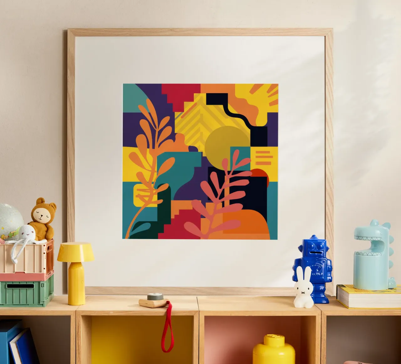 Primary Leaf Structure poster by Reds Jays