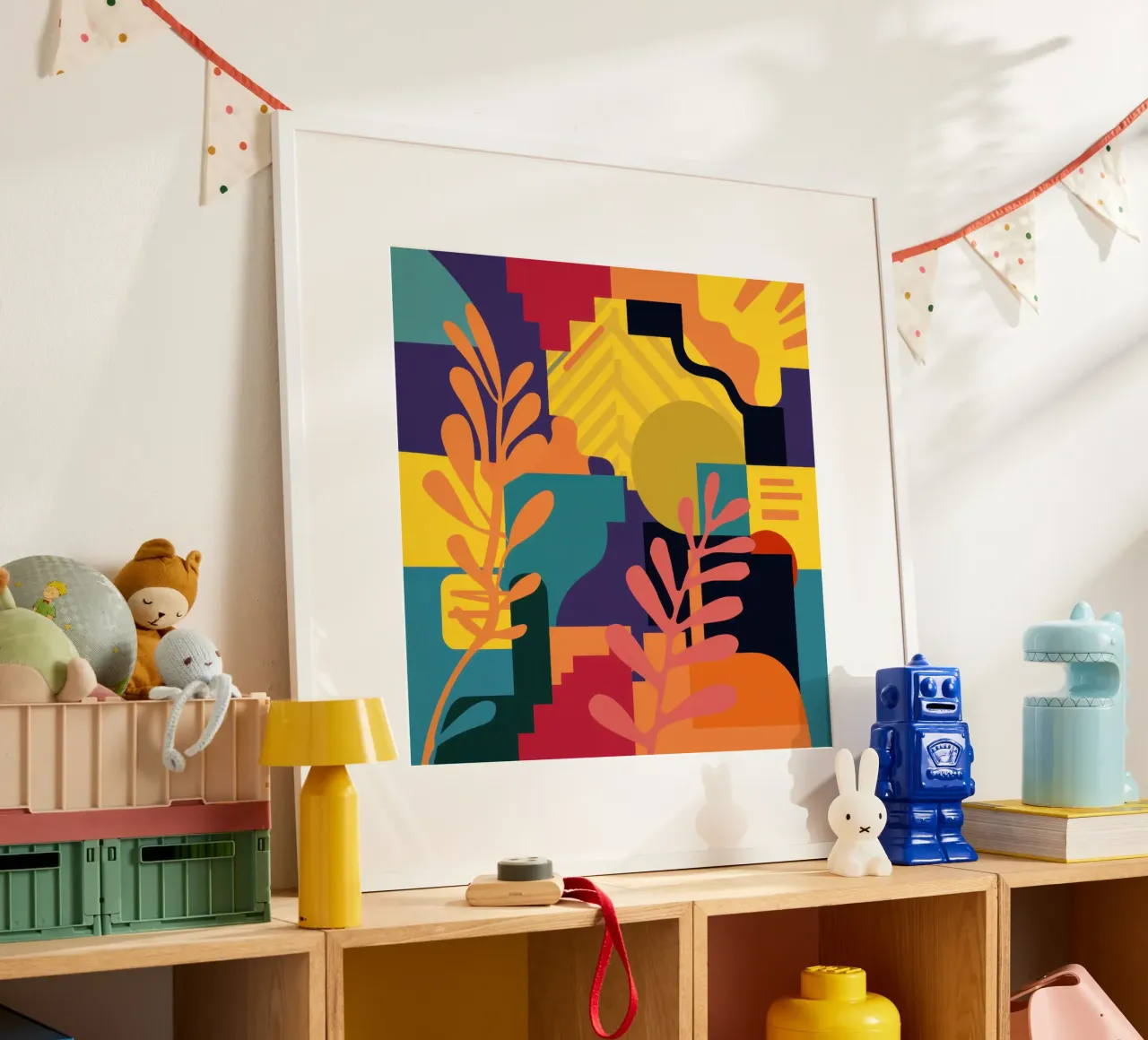 Primary Leaf Structure poster by Reds Jays