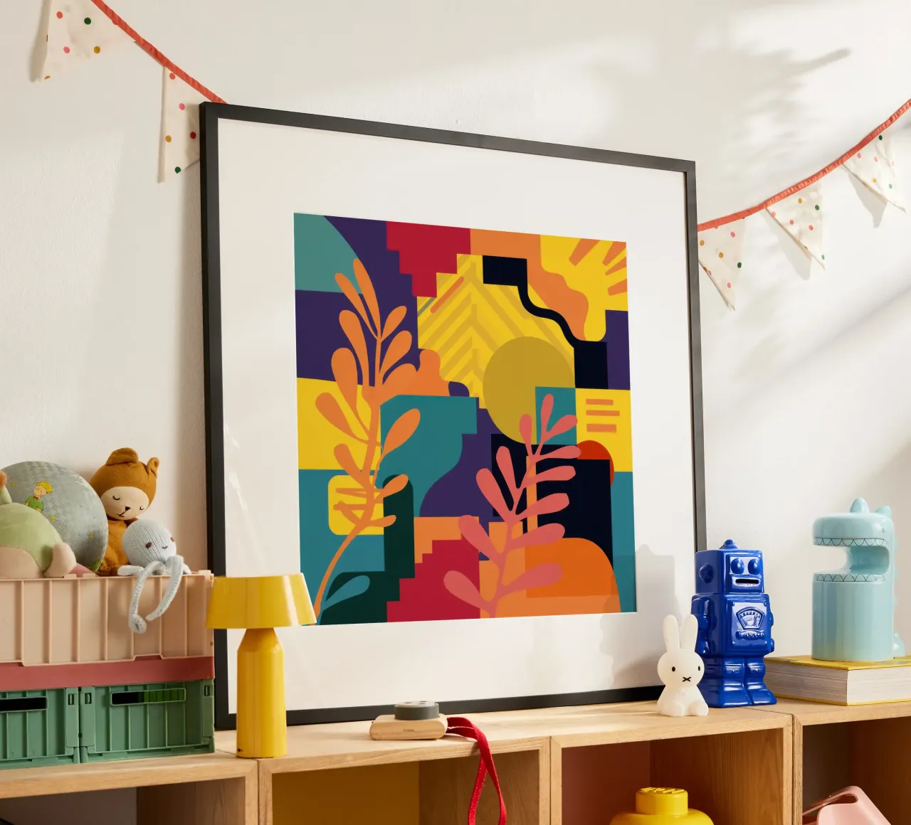 Primary Leaf Structure poster by Reds Jays