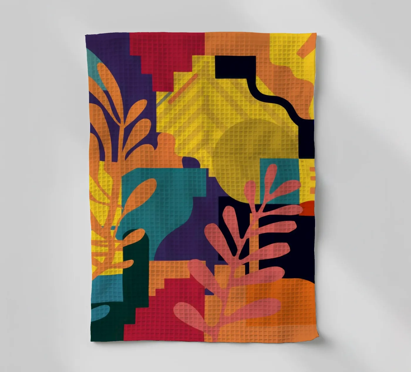 Structure de la feuille primaire torchon de Reds Jays