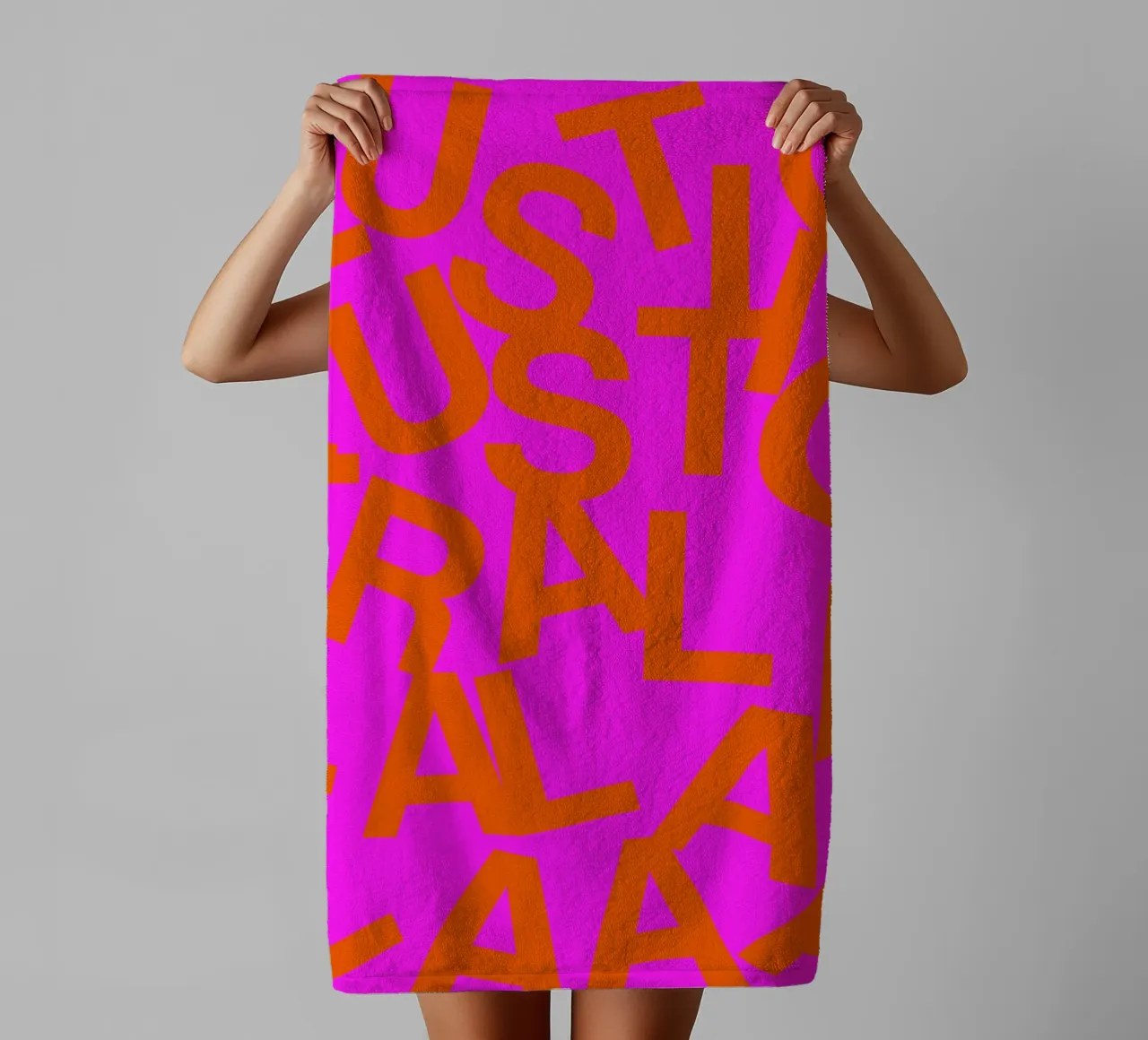 Lustig Tralalaaa towel by ChristmasMooodz