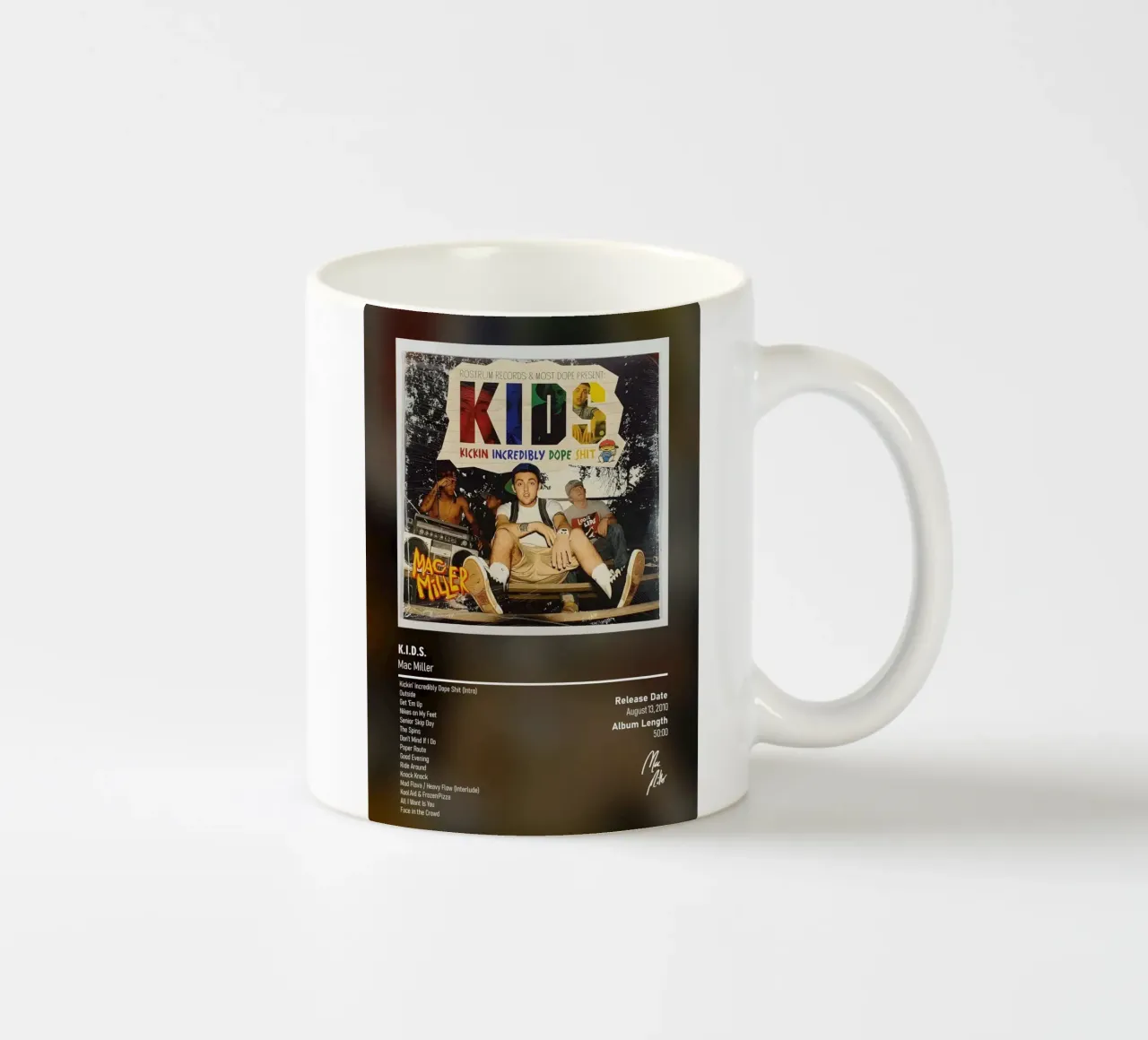 K.I.D.S. Mac Miller tazza in ceramica da DGUnder