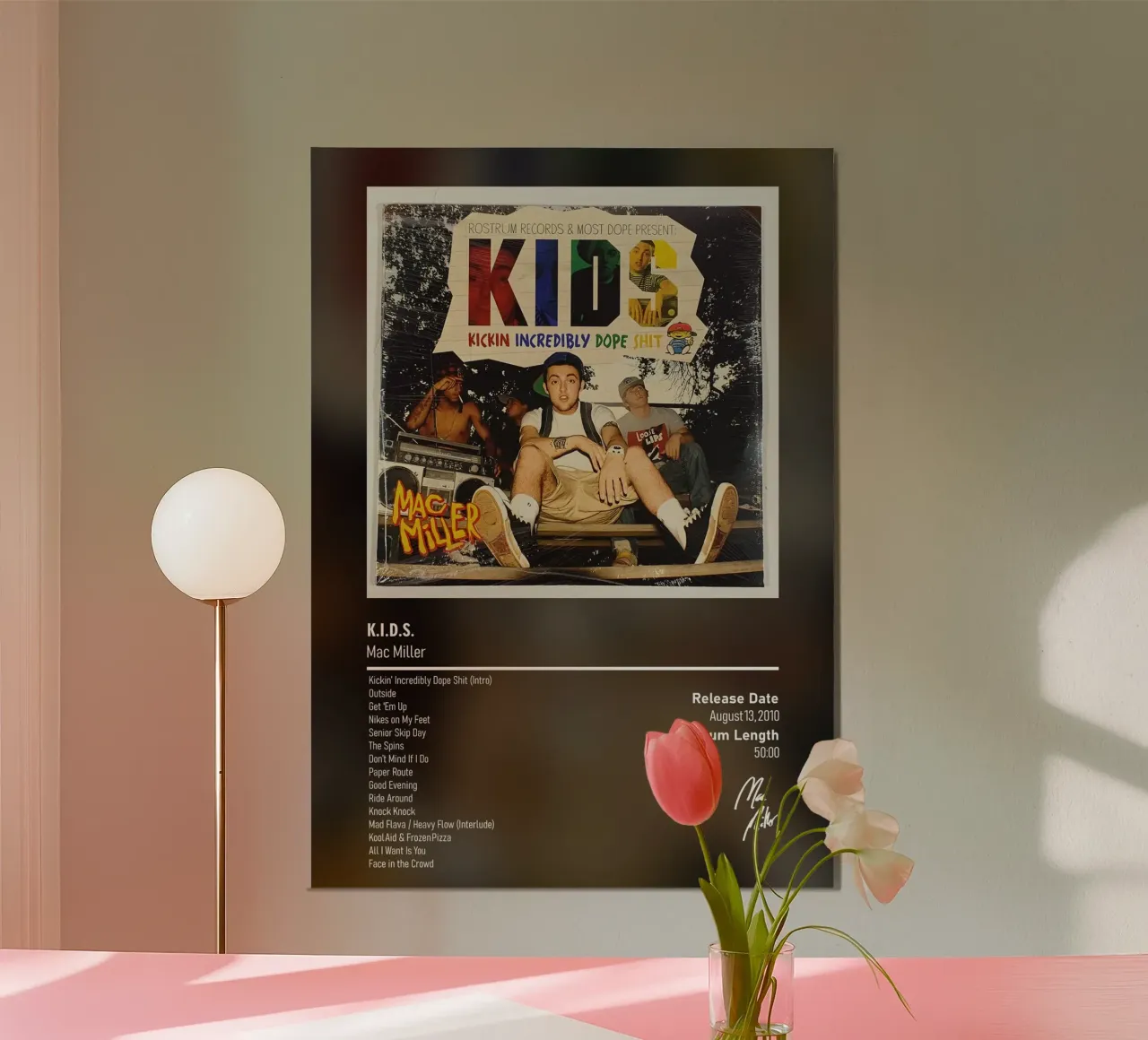 K.I.D.S. Mac Miller alluminio dibond da DGUnder