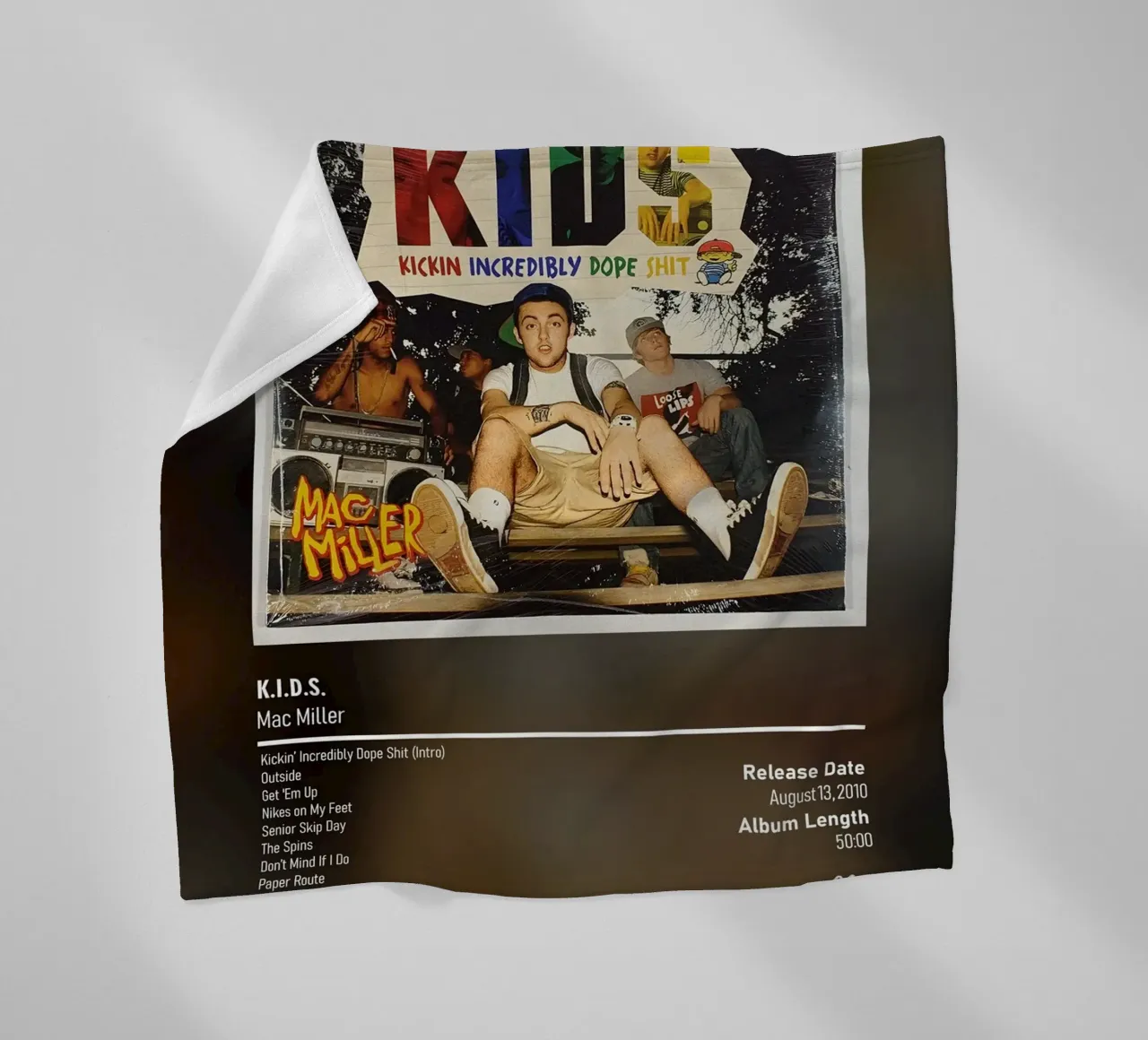 K.I.D.S. Mac Miller coperta in pile da DGUnder