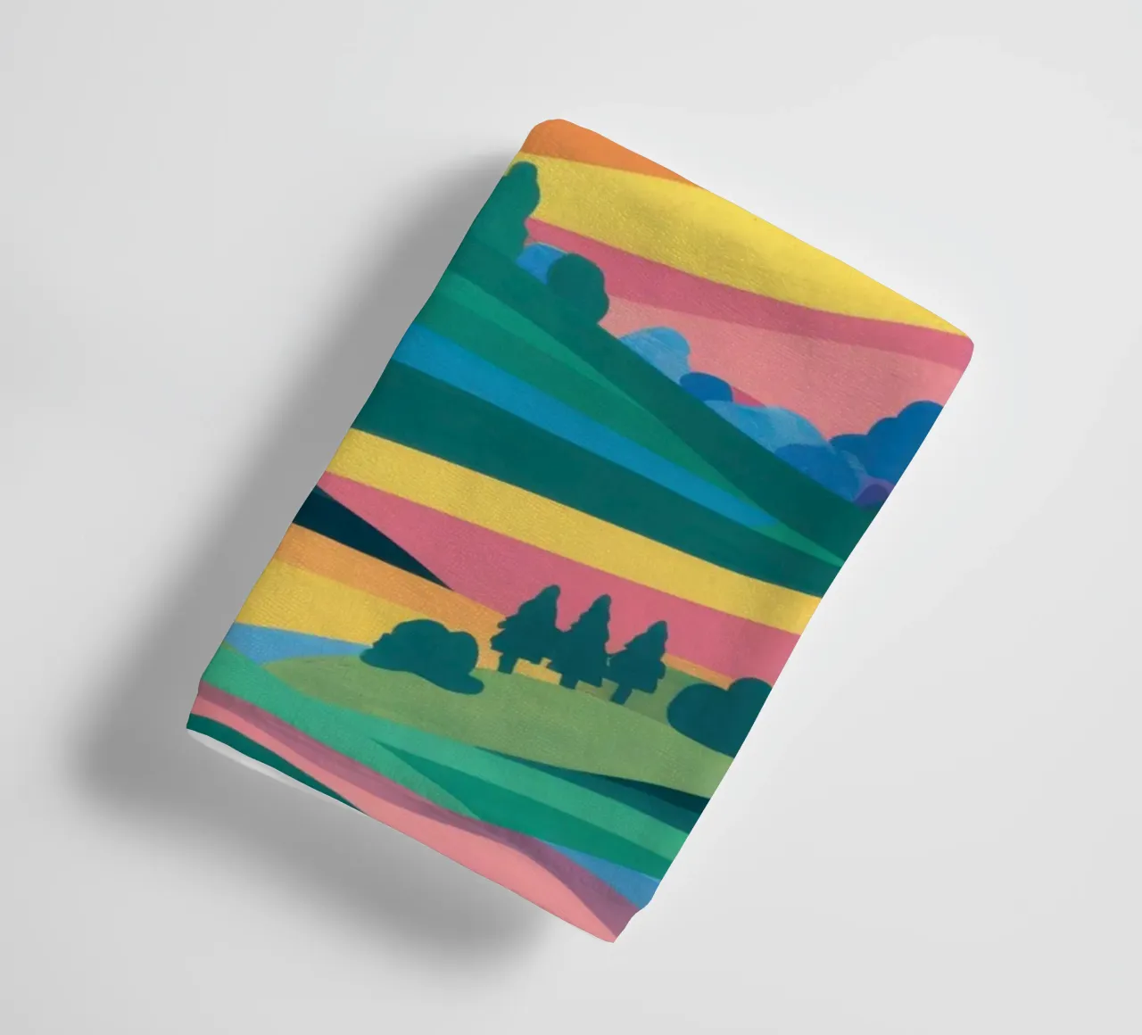 Prismatic Patchwork Fields towel by Reds Jays