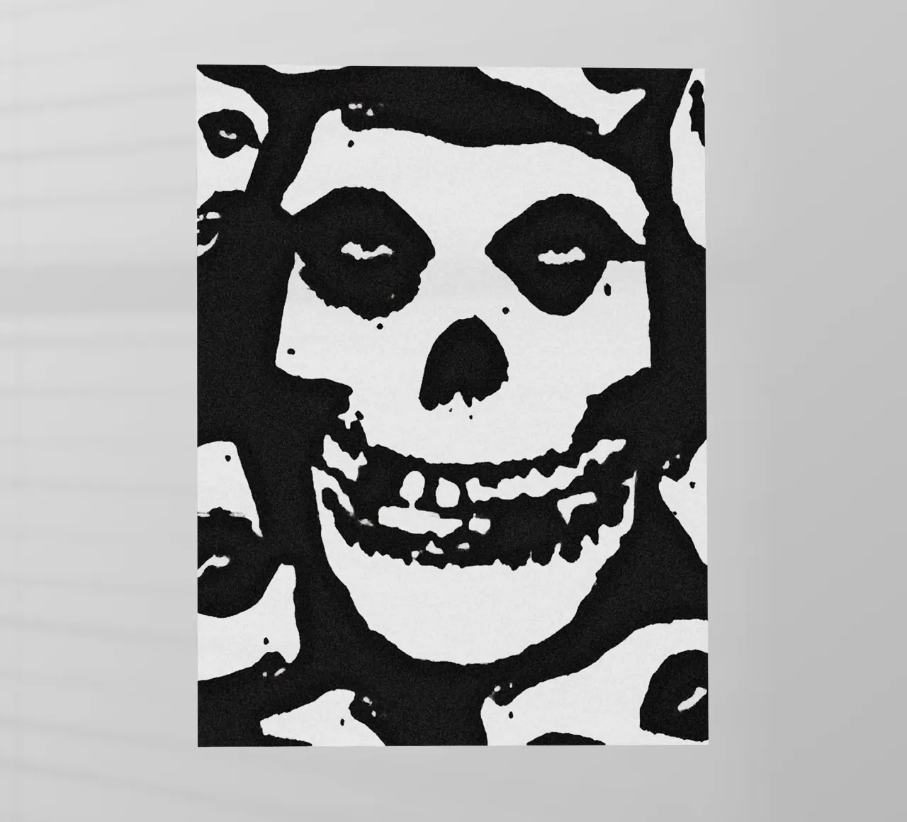 logo della band misfits pellicola backlit da vanhesling