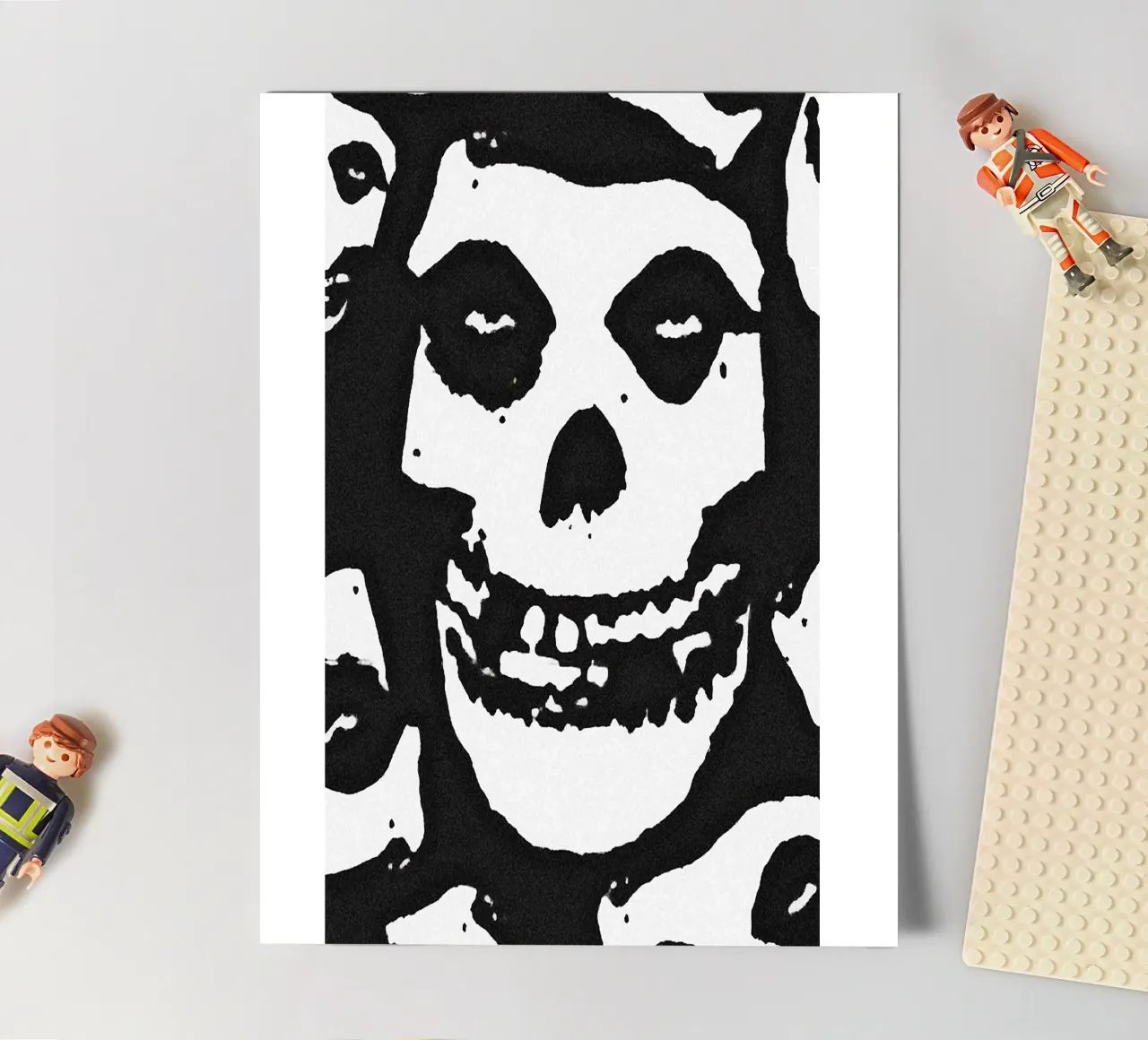 logotipo de la banda misfits pack de pegatina de vanhesling