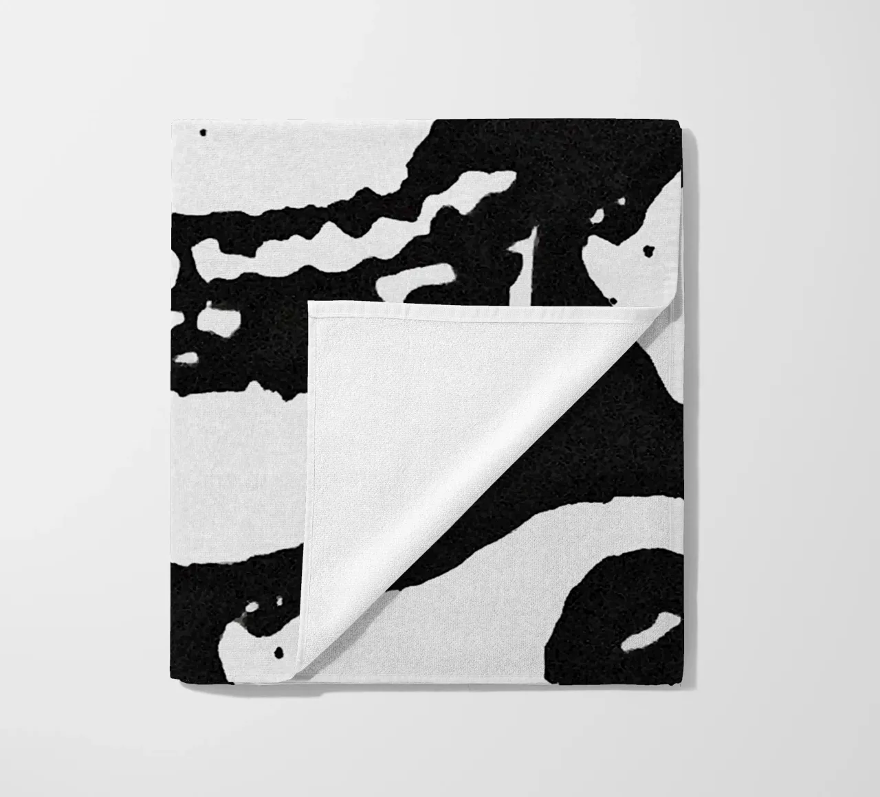 misfits band logo beach towel by vanhesling