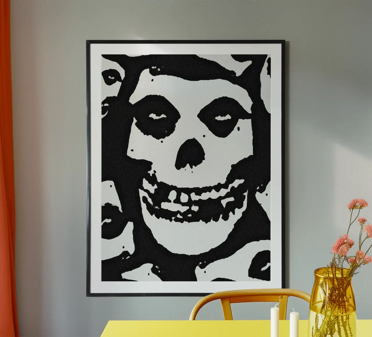 logotipo de la banda misfits hahnemühle de vanhesling