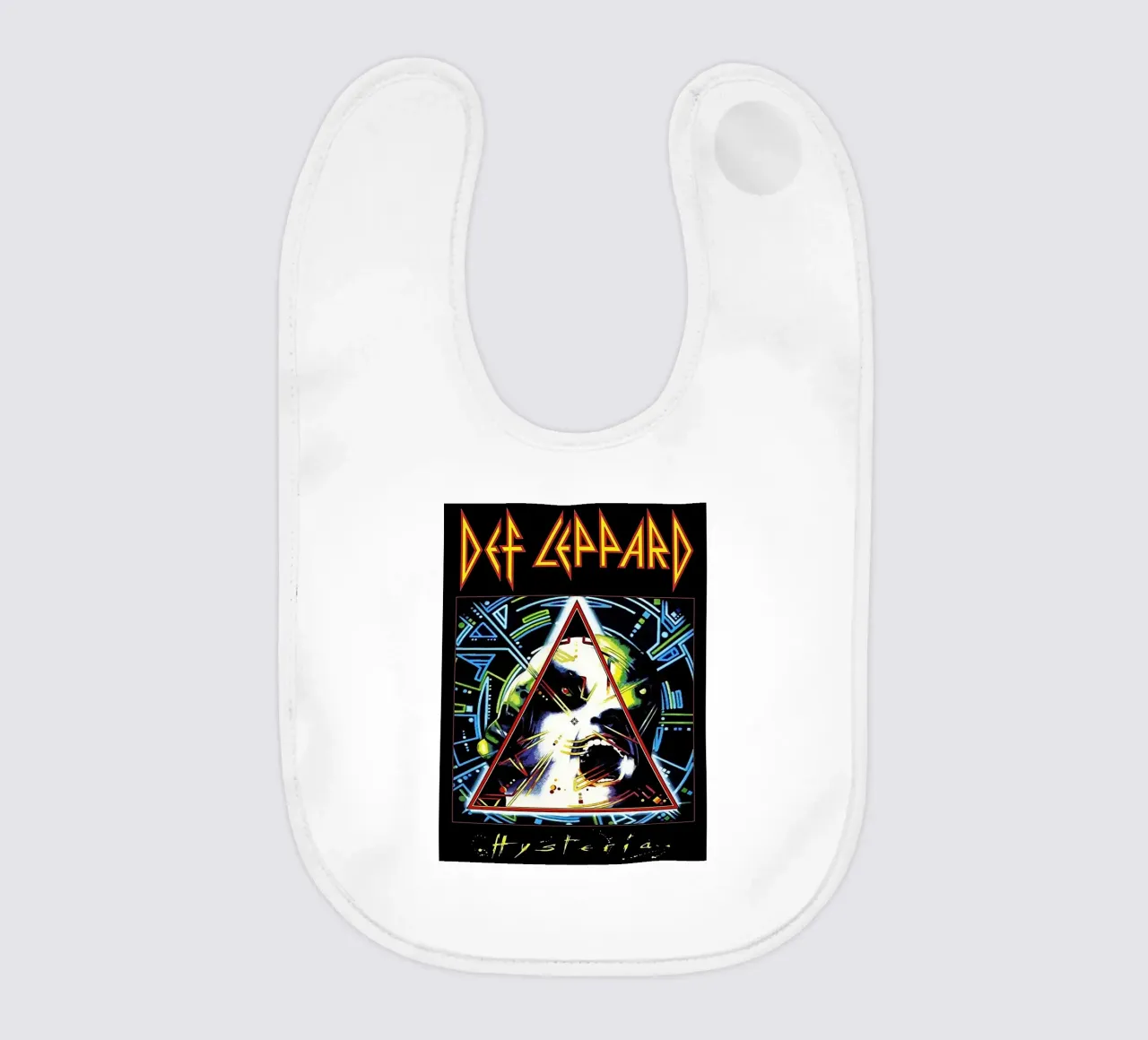 La band Def Leppard bavaglino da vanhesling