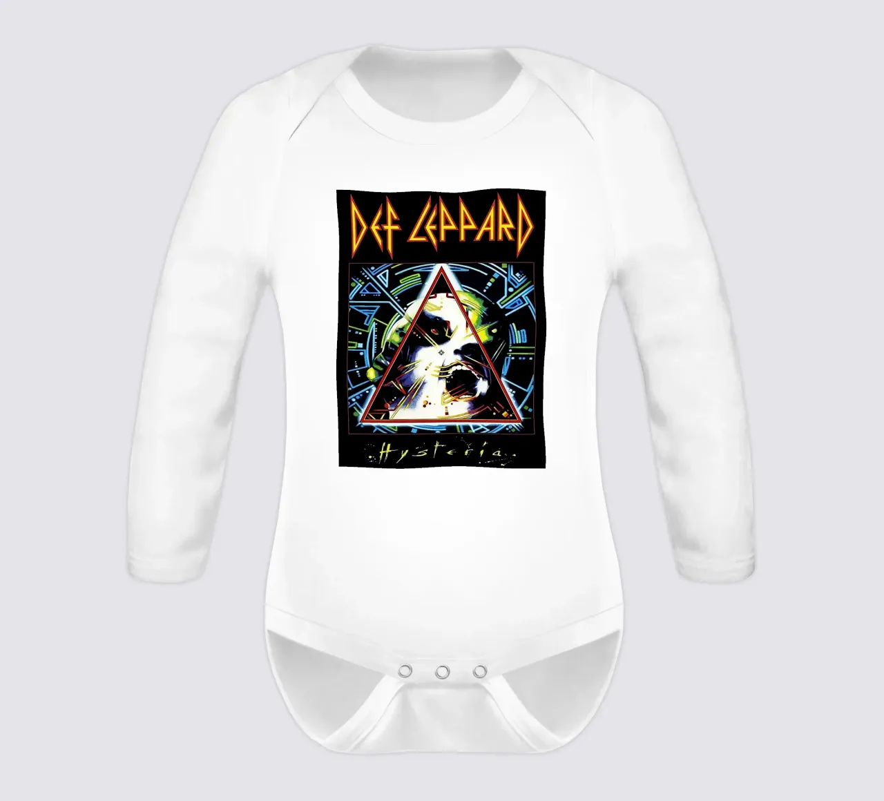Groupe Def Leppard body manches longues de vanhesling