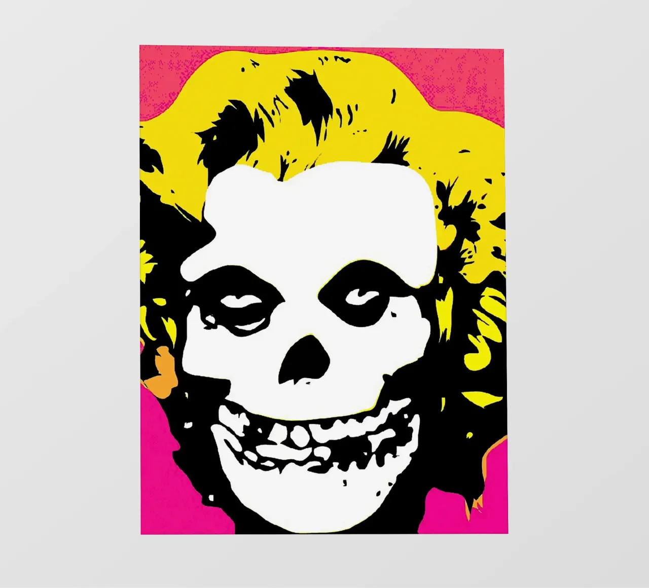 logo della band misfits pellicola backlit da vanhesling