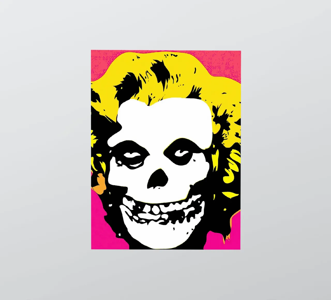 Misfits-Bandlogo Sticker von vanhesling