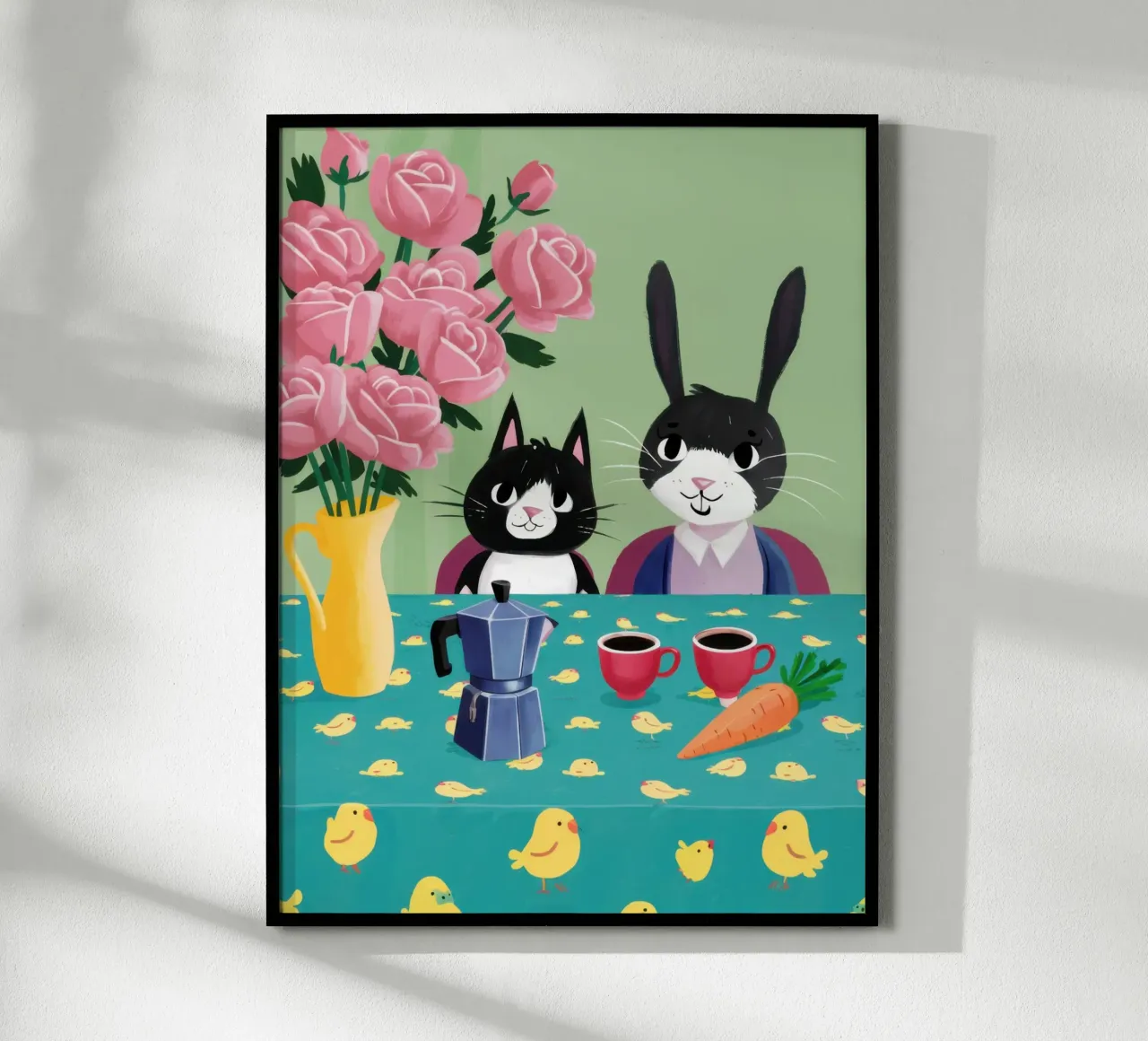 Tea Party felino poster da Monuments Fire