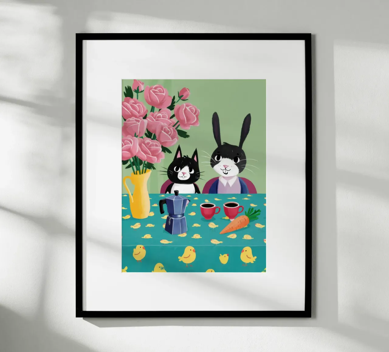 Tea Party felino poster da Monuments Fire