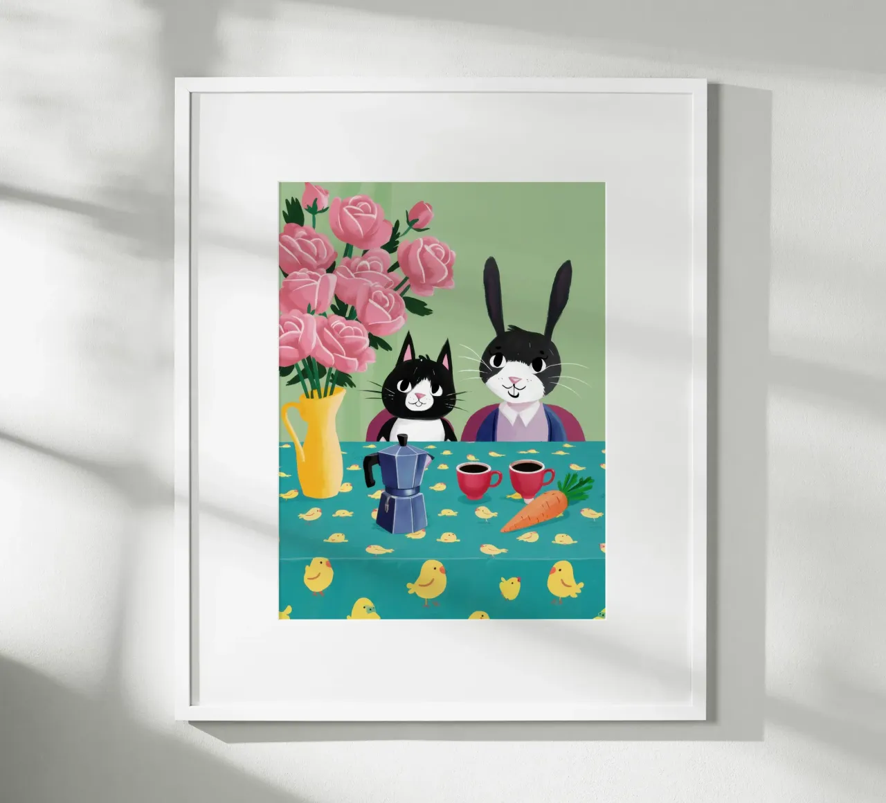 Tea Party felino poster da Monuments Fire
