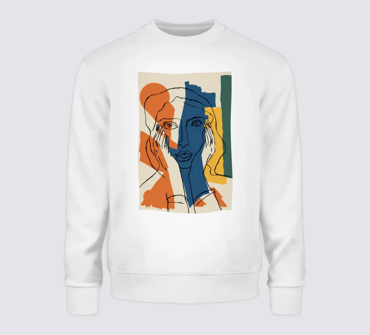 Flusso lineare del visore felpa da Monuments Fire